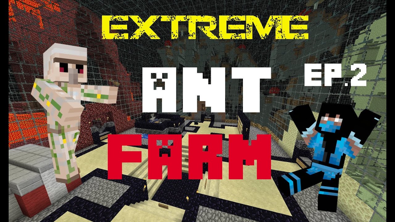 Minecraft | Extreme Ant farm Survival | ep.2 |HD| - YouTube