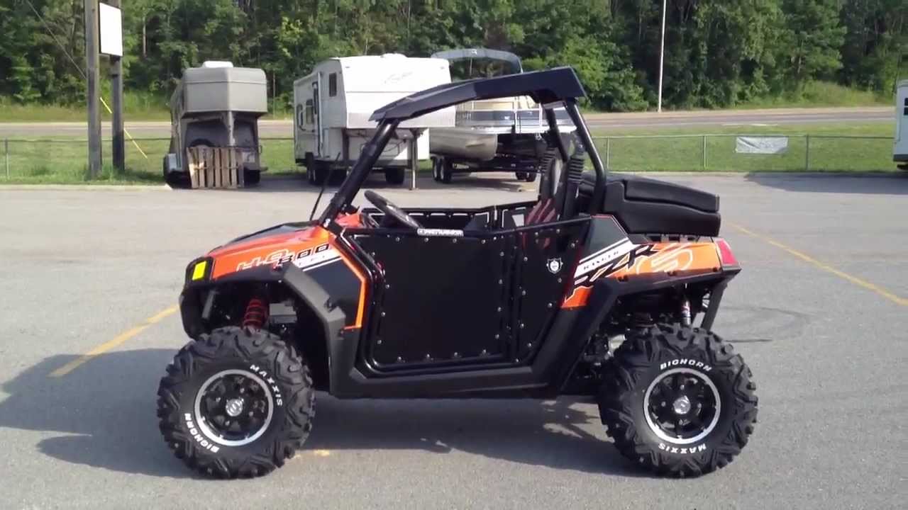 Street Legal 2012 Polaris Ranger RZR S 800 Orange Madness/Black LE at