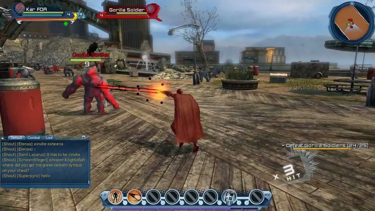 DC Universe Online Switch Gameplay