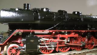 Die Echtdampf-Modelleisenbahn-Anlage in Dillenburg in Spur 1
