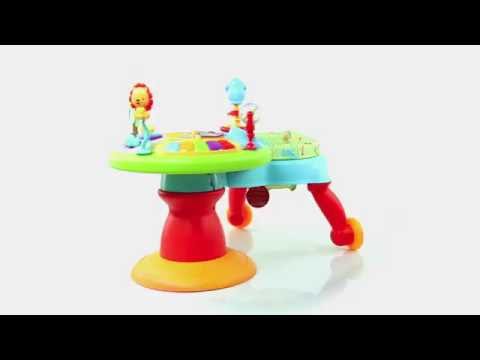 video Bright Starts Around We Go 3-in-1 Activity Center