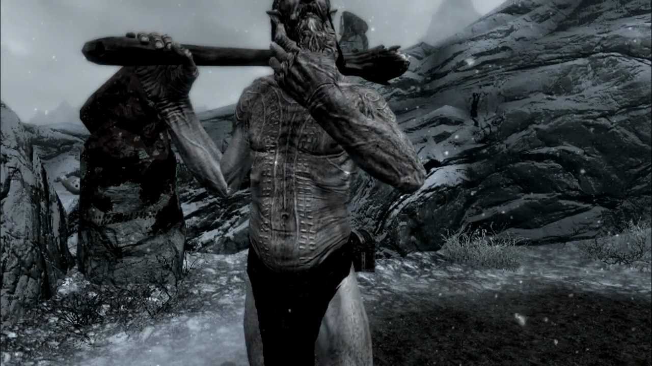 skyrim creatures with grand souls