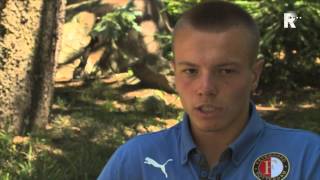 Jordy Clasie in gesprek met Frank Stout