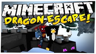 Minecraft: BLOW TO ZROBI? - DRAGON ESCAPE! Mini-Game w/ Pingwin i MinecraftBlow