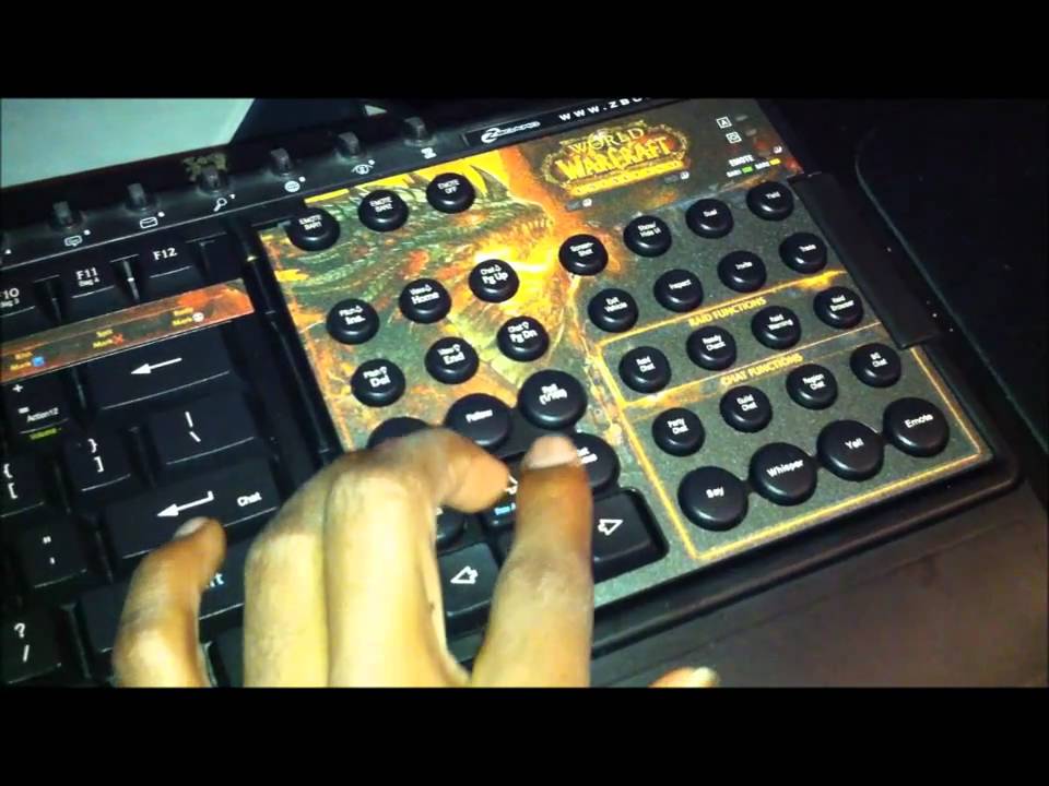 Zboard review Cataclysm Steel Series World of warcraft YouTube