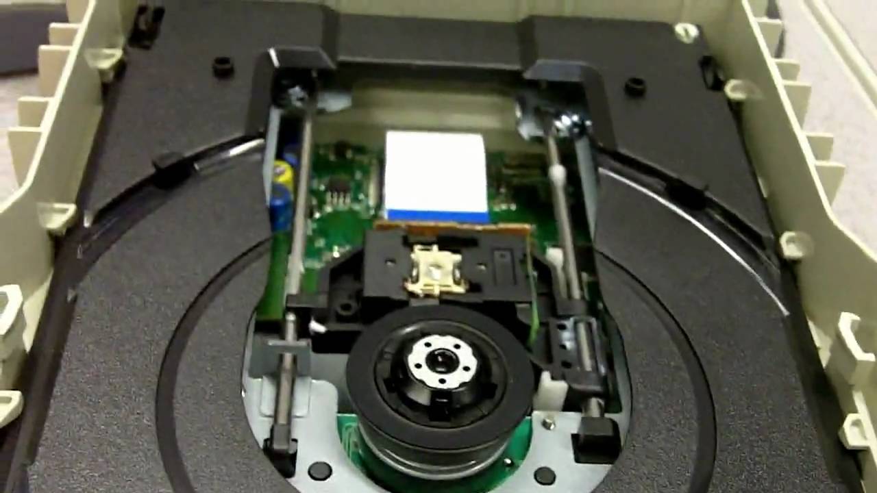 how to open cd player on hp laptop