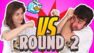 Nilce vs. Leon - Angry Birds Space (Round 2)