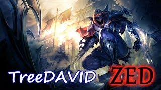 League of Legends   TreeDAVID Zed Compilation