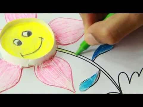 how to make paper cup flower - craft - YouTube
