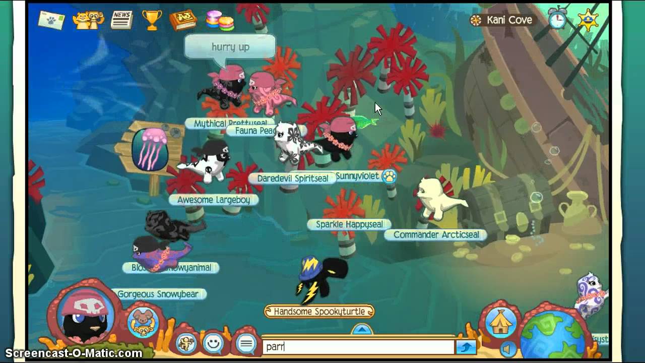 Exploring Kani Cove- Animal Jam - YouTube