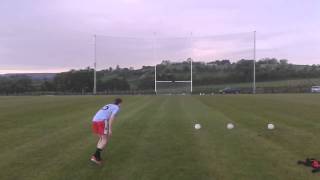 The art of 45 yard kicking!