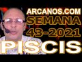 Video Horscopo Semanal PISCIS  del 17 al 23 Octubre 2021 (Semana 2021-43) (Lectura del Tarot)