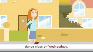 Karate Class, Sing-along, School timetable song, Days of the week song
