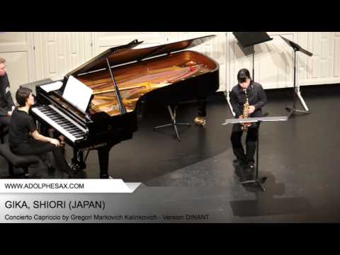 Dinant 2014 - Gika, Shiori - Concerto Capriccio by Gregori Markovich Kalinkovich