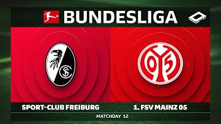 Sport-Club Freiburg vs. 1. FSV Mainz 05 | Matchday 12 — Bundesliga 2025/26
