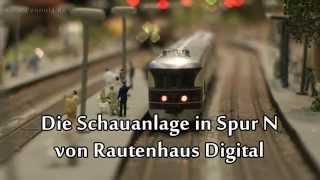 Modellbahn Schauanlage Spur N von Rautenhaus Digital Intermodellbau Dortmund 2015