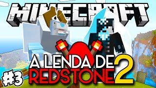 AHHH, CONGELEI! - LENDA DE REDSTONE 2: Minecraft #3