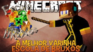 Várias Magias em Uma VARINHA !! #06 Escola de Bruxos Minecraft