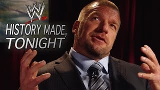 WWE COO Triple H promises that tonight will change WWE forever