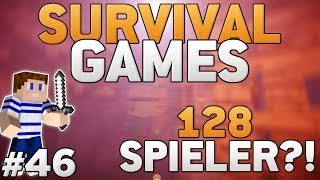 128 SPIELER in EINER RUNDE?! ESKALATION PUUR! - Survival Games #46 | CraftingPat