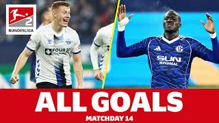 The 2. Bundesliga All Goals Show | Matchday 14