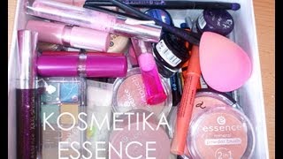 Moje produkty od Essence.