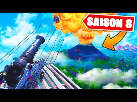 Ma Copine Rage , Volcan & Canon ! Fortnite Funny Moments #5
