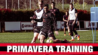 Training | Primavera at work ahead of the Udinese game | Members Exclusive