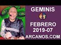 Video Horscopo Semanal GMINIS  del 10 al 16 Febrero 2019 (Semana 2019-07) (Lectura del Tarot)