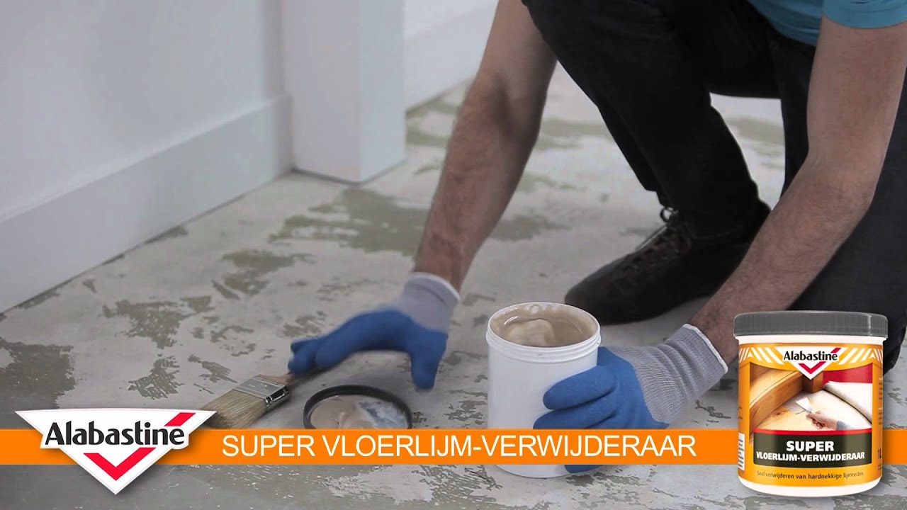 How to Super VloerlijmVerwijderaar Alabastine YouTube