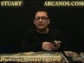 Video Horóscopo Semanal SAGITARIO  del 21 al 27 Noviembre 2010 (Semana 2010-48) (Lectura del Tarot)