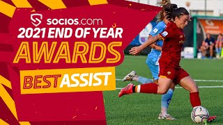 BEST ASSIST | 🏆? SOCIOS 2021 END OF THE YEAR AWARDS🏆?? AS ROMA WOMEN