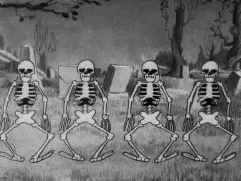 silly symphony - the skeleton dance 1929 disney short - YouTube