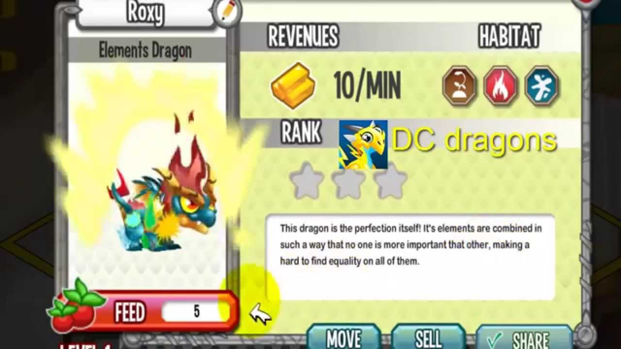 all the elements in dragon city