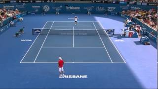 Matthew Ebden v Kei Nishikori - Highlights Men's Singles Round 2: Brisbane International 2014