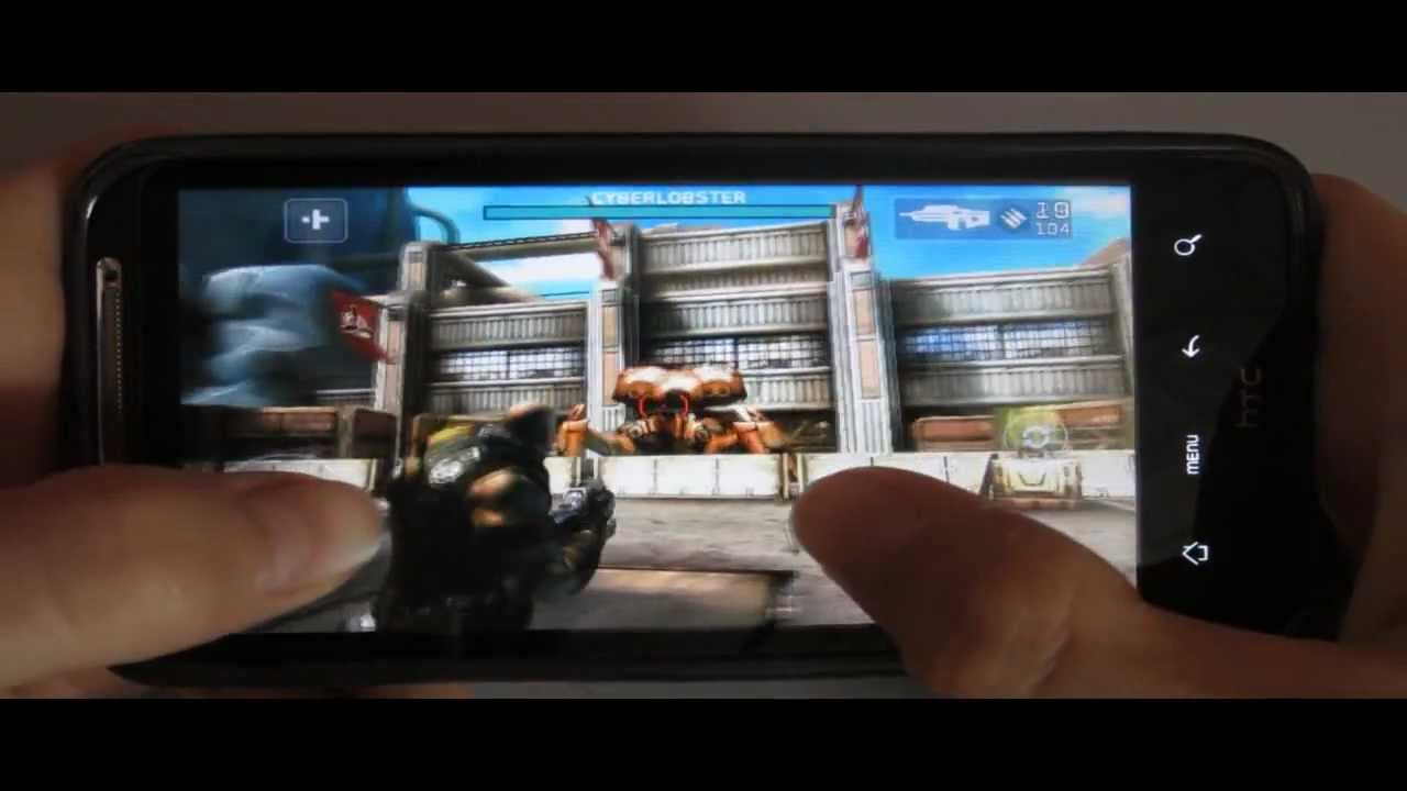 обзор игры на андроид SHADOWGUN android