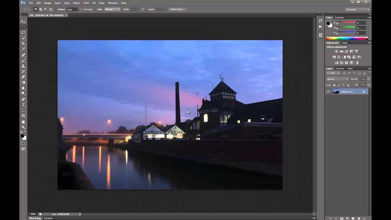 How to batch convert RAW to JPG using Photoshop CS6 - YouTube