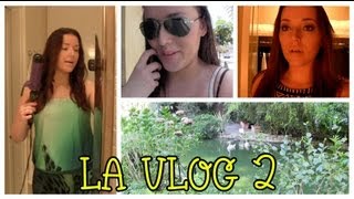 Vlog LA Christina ❤ Deel 2 ❤ nieuwe krultang, shoppen, zee