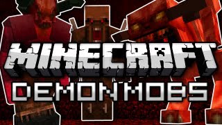 Minecraft: DEMON MOBS! (Lycanite's Mod Showcase)