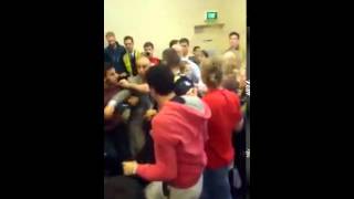 Violent protest at University of Melbourne against Sophie Mirabella