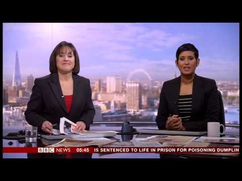 BBC World News 'The World Today' 20 January 2014 image