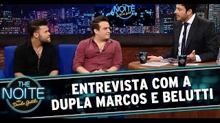 The Noite 11/07/14 (parte 1) - Entrevista Marcos e Belutti