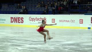 18 Brooklee HAN (AUS) - ISU JGP Czech Skate 2013 Junior Ladies Free Skating