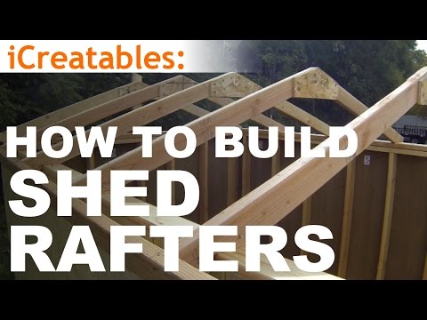Shed Roof Rafters