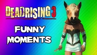 Dead Rising 3 Funny Moments Gameplay 6 - Beer Keg, Epic Walk, Mission Fail, Ultimate Shout, Scream!