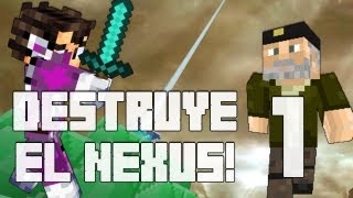 FASE 1: ARMARSE!! - Destruye El Nexus c/ Vegetta - MINECRAFT