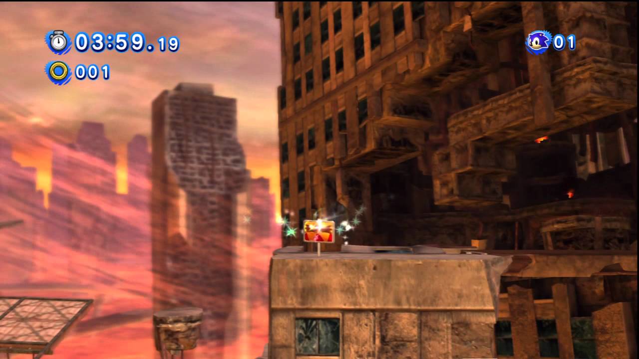 sonic generations crisis city