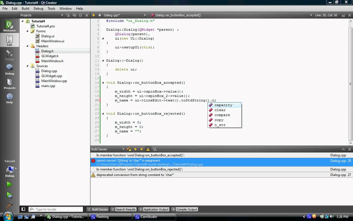 Qt Tutorial Dialog Box | qt tutorial 4 new file dialog youtube Qt Tutorial Dialog Box | qt tutorial 4 new file dialog youtube