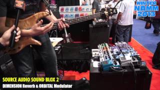 Source Audio Sound Blox 2 Dimension and Orbital Bass Guitar