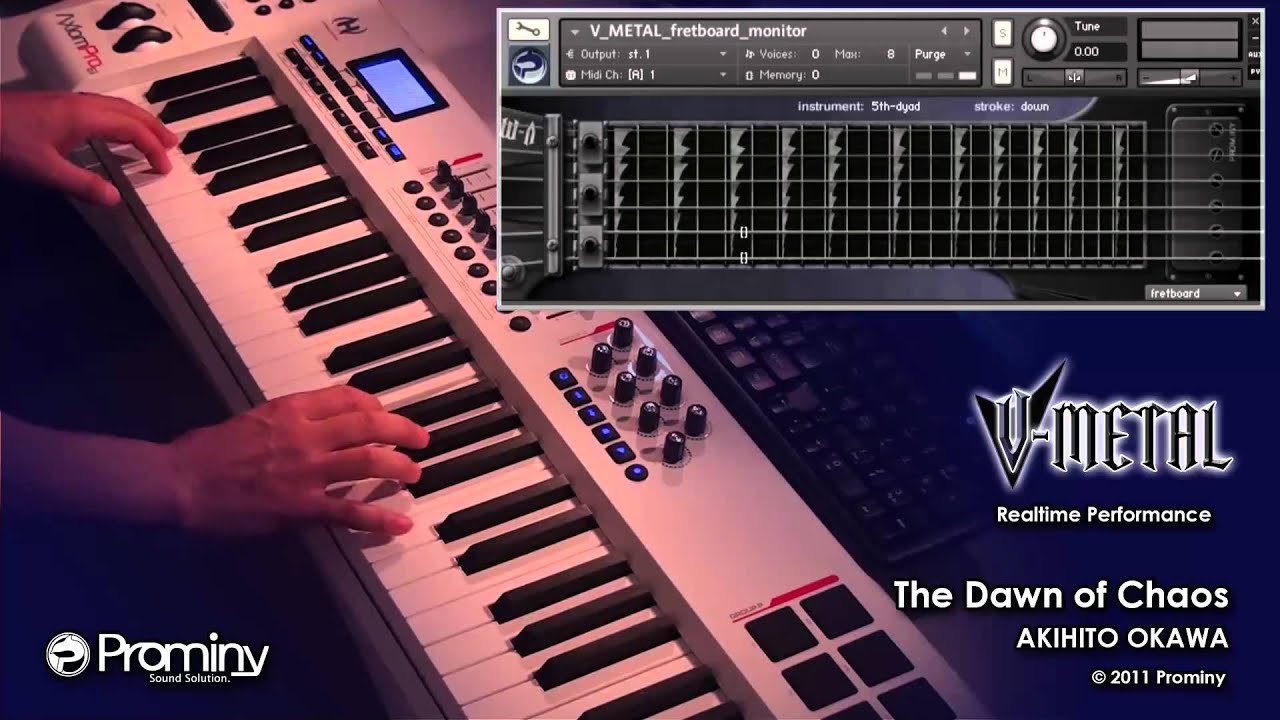 Prominy V-METAL demo - The Dawn of Chaos - YouTube